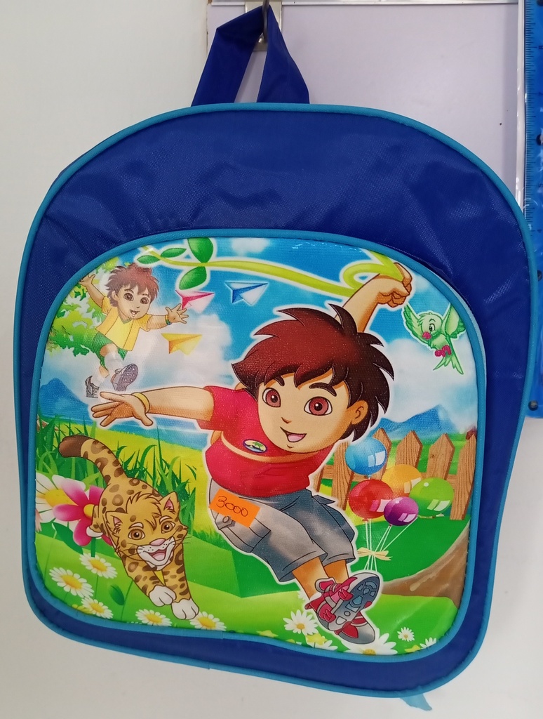 MOCHILA DORA AZUL CLARO