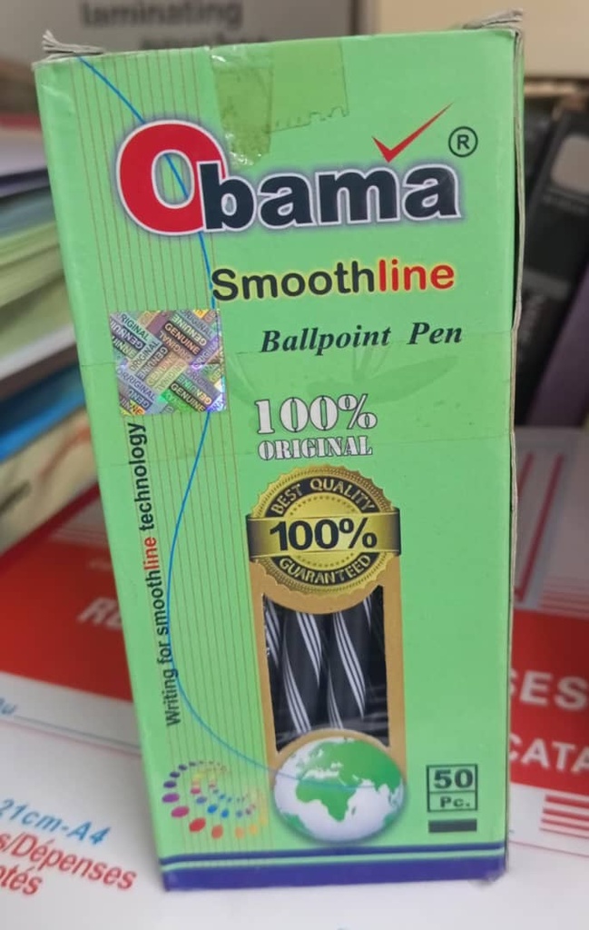 BOLIGRAFO OBAMA NEGRO