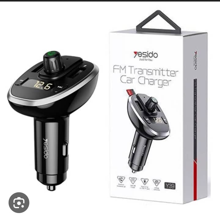 FM TRANSMITER CAR CHARGER