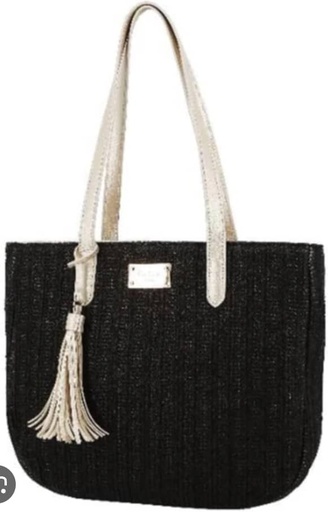 BOLSO PIERRE CARDEN ARTESANAL NEGRO