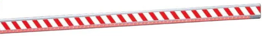 [RECARM4MSCS] Sector Rectangular 4.5m Arm with MS Coupler, Bottom Edge Protective Strip & Shroud 